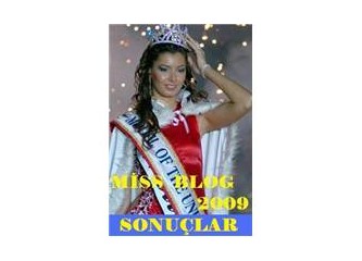 Miss Blog 2009 - Sonuçlar