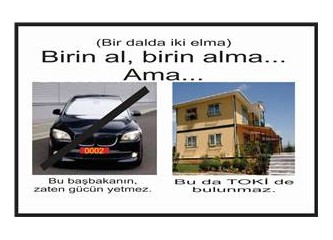 Birin al, birin alma…