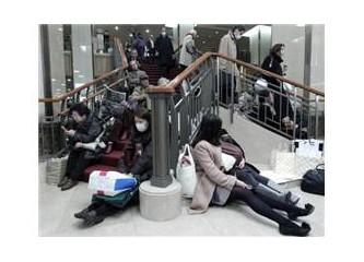 Japonya depreminde , Tokyo'da bir Türk olmak
