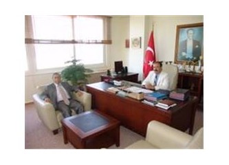 Mersin Emniyet Müdürü Öksüz'den, Başkan Türk'e ziyaret...