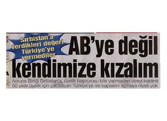 AB'ye de bir ''One Minute!..'' lâzım beyler