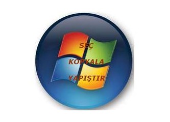Windows'da nasıl kopyalarsınız?
