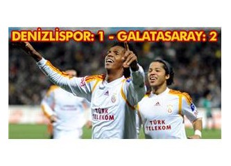 Galatasaray Denizli'de Zorlandı