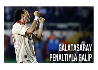 Galatasaray Gaziantepspor'u Tek Golle Geçti