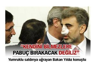 Burun kırmaya yorum farkı