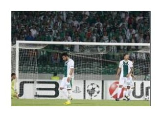 Bursaspor  0 - 4  Valencia (Şampiyonlar Ligi, Süper Lig değildir)