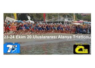 23-24 Ekim Uluslararası 20. Alanya Triatlonu