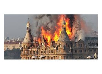Haydarpaşa Garı'nda Yangın! Hey gidi Haydarpaşa Garı senide mi yaktılar benim gibi? :(