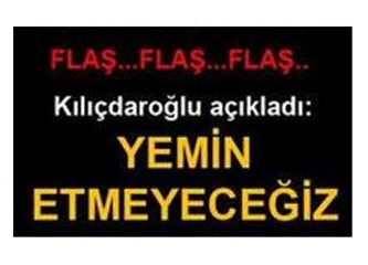 CHP tükürdüğünü yalamış olmadı mı