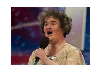Susan Boyle, şarkını söyle!