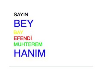Size nasıl hitap etsem?