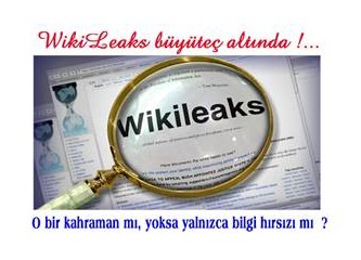 Sanal Deprem : WIKILEAKS !