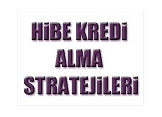 Kosgeb hibe kredisi için girişimci yetiştiriyor.