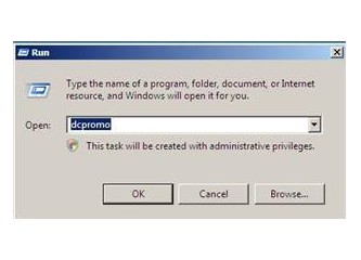 Windows Server 2008 Active Directory kurulumu