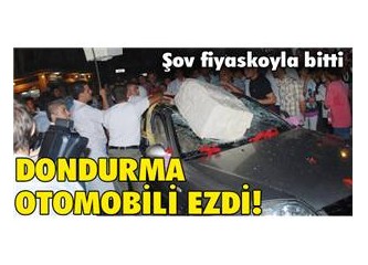 Dondurma otomobil ezdi