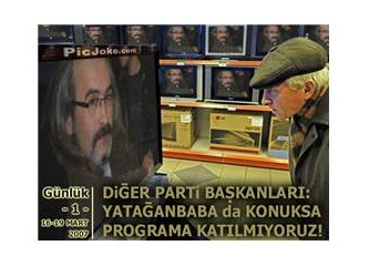Barıner: Yatağanbaba televizyoncu için "çok riskli" konuk