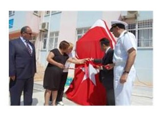 Mersin Yenişehir- Kocatepe İlköğretim Okuluna Atatürk büstü yapıldı