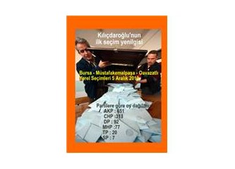 Kemal Kılıçdaroğlu  ilk seçim yenilgisini aldı