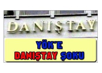 Danıştay-Yök siyaseti
