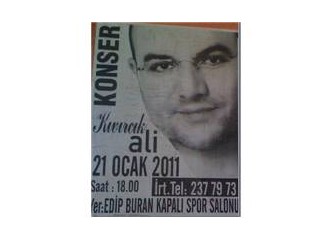 Kıvırcık Ali, 21 Ocak’ta Mersin’de Olacaktı!
