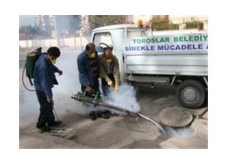 Toroslar'da sinekle mücadele hızla devam ediyor