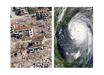 Doğal felâketler; deprem ve hurricane