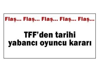 TFF den  dolgun ücretle tribünde oturacak yabancı futbolcular aranıyor!.