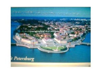 St.Petersburg Kenti ve Beyaz Geceler