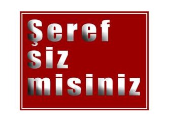 Şeref siz misiniz?