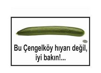 Daha dur bakalım, sırada “Hıyarcı” var…
