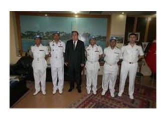 Güvenlik Konseyi askerlerinden, Başkan Özcan'a ziyaret...