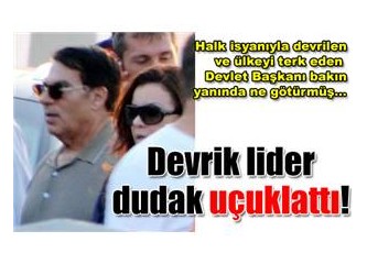 Şeref ve şerefsizlik: Zeynel Abidin Bin Ali 1,5 ton külçe altınla kaçmış!