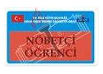Nöbetçi öğrenciler…