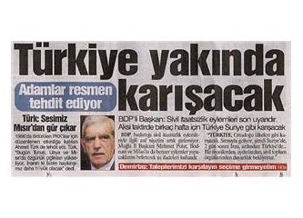 Gerçek Kürtler, BDP ve PKK'ya müsaade etmeyecek!...