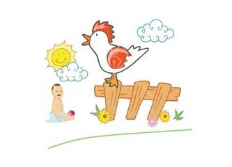 Horozları bile uyandıran bebek!