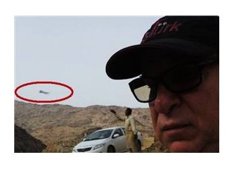 UFO gördüm, hemde Suudi Arabistan'da