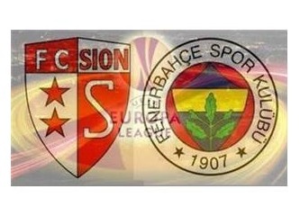 FC Sion Fenerbahçe maç analizi
