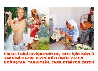 Soyunan soyunana...Sıra şimdi köylülerde