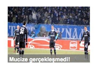 Schuster: Beşiktaş, Mucize, Hayal, Hüsran!