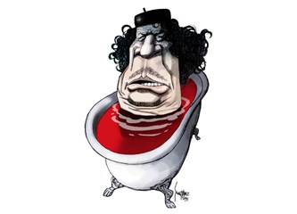 Kaddafi'nin linç edilmesi insanlık suçudur; suç ve ceza kavramları
