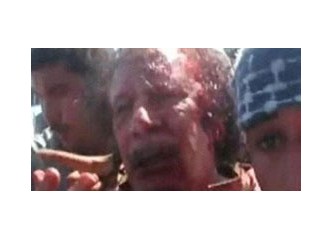 Fransız Uçaklarından Kaddafinin Konvoyuna Bombalar Yağdırtan BM'i Kaddafi'nin linci üzmüş  
