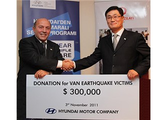 Hyundaı’den Van depremi için anlamlı destek. ...