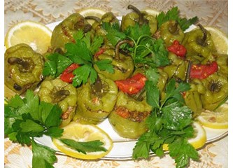 Yeşil Mercimek dolması