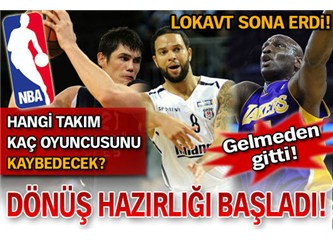 Ve NBA başlıyor