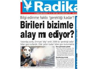 Radikal Gazetesindeki habercilik saçmalığı !..