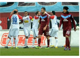 Trabzonspor-Mersin İdmanyurdu: 2-3 (Hasan Üçüncü 3. gole sevinemedi)