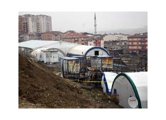 Çadır yangınında suçlu kim?