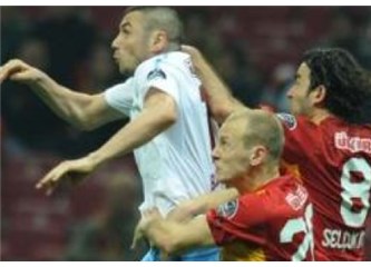 Galatasaray-Trabzonspor: 1-1  (Penaltı da olmasa...)