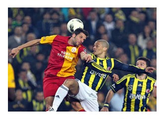 Derbi maçının galibi Fenerbahçe...