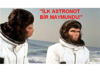 İlk astronot bir maymundu
